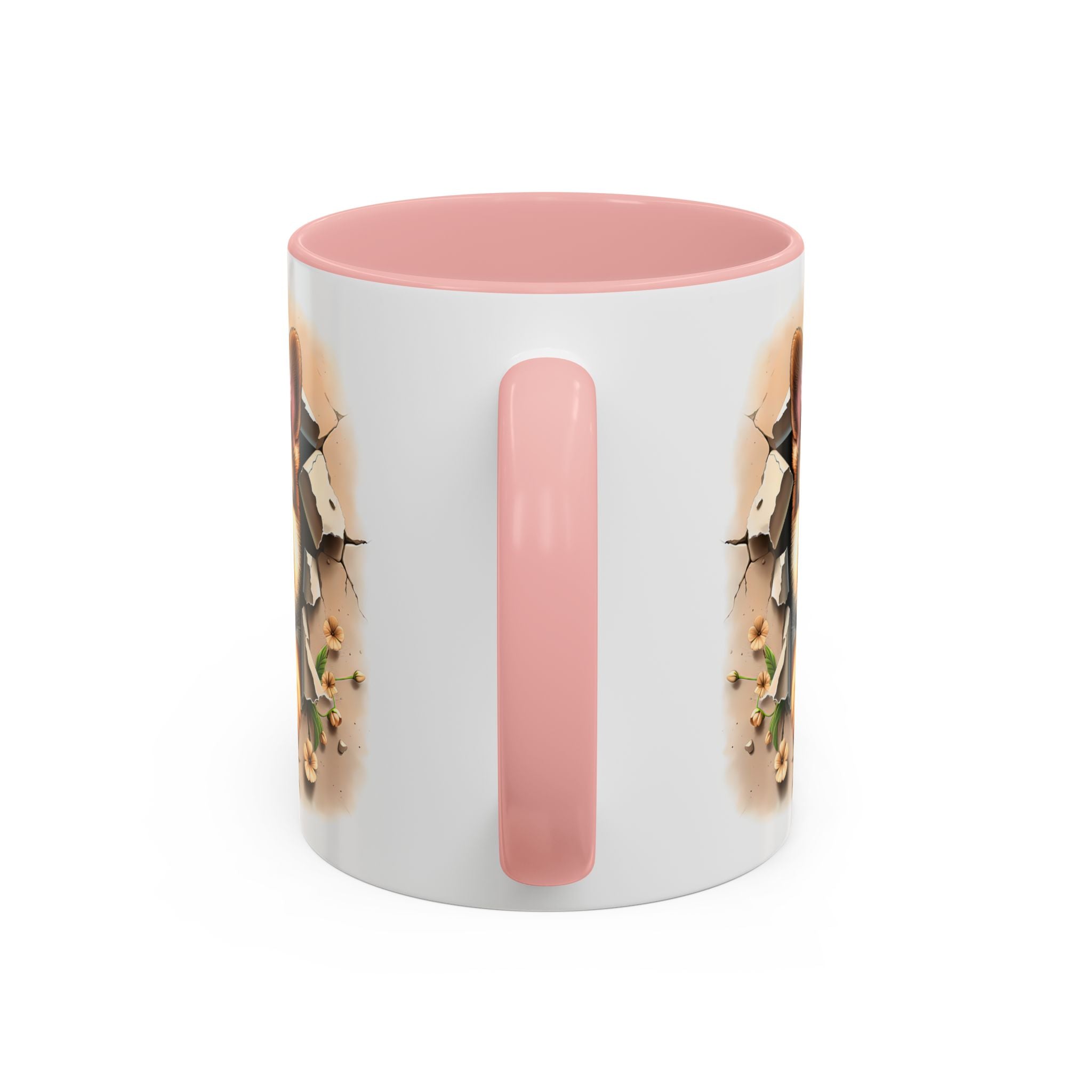 German Shepherd Accent Coffee Mug | Dog Lover Gift, Tasty Hot Beverage Cup, Pet Themed Kitchenware, Animal Adoption Cup, Unique Pet Gift