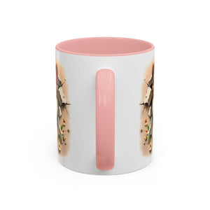 German Shepherd Accent Coffee Mug | Dog Lover Gift, Tasty Hot Beverage Cup, Pet Themed Kitchenware, Animal Adoption Cup, Unique Pet Gift