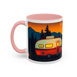 Camping Therapy Mug - Adventure Lover's Coffee Cup, Gift for Campers, Hiking Drinkware, Outdoorsy Coffee Mug, Nature Lover's Cup