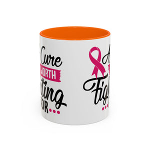 Inspirational Breast Cancer Awareness Mug, Supportive Gift for Fighters, 11oz & 15oz Coffee Cup - Perfect for Fundraisers, Hope, [...]