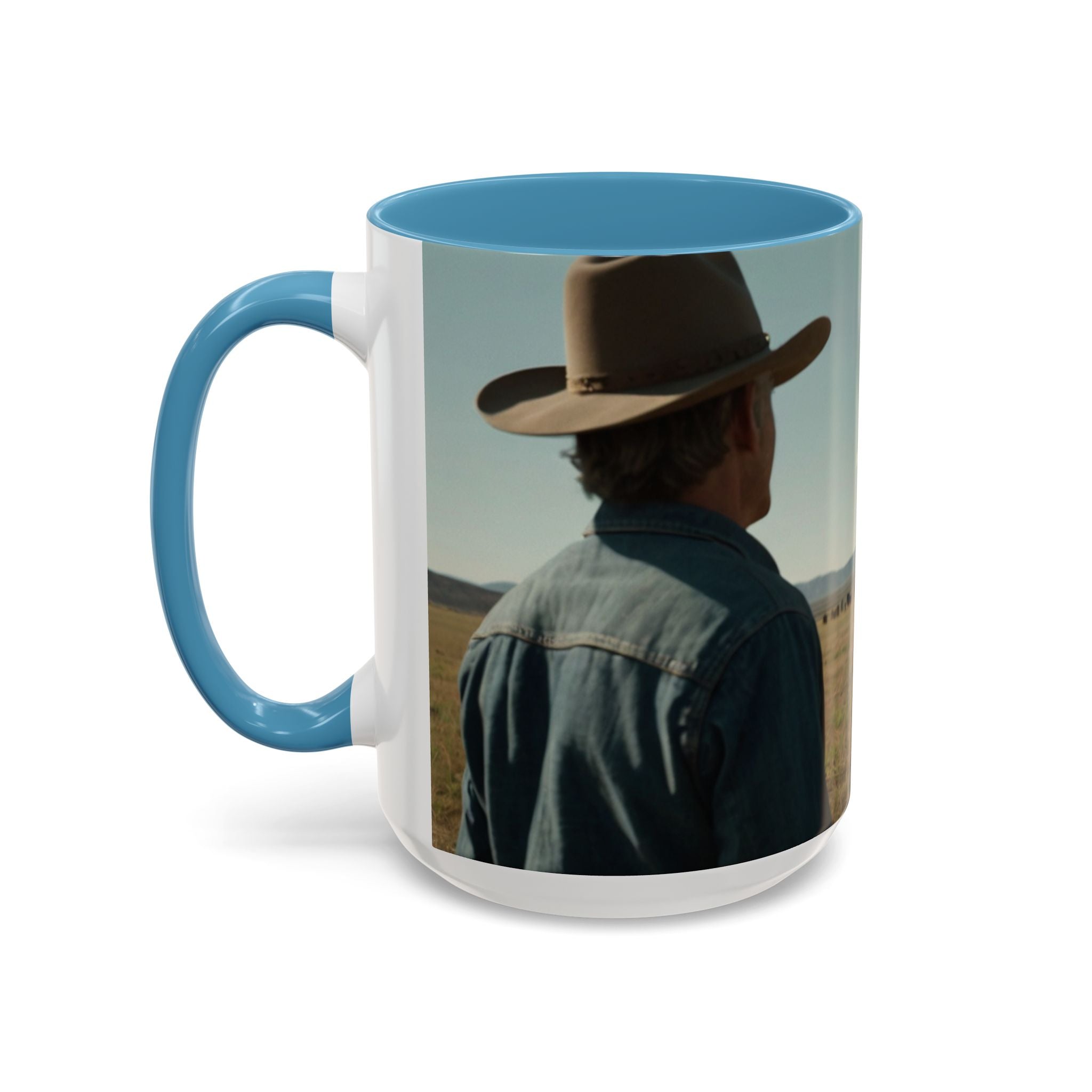 Alien Encounter Accent Coffee Mug – Sci‑Fi UFO Extraterrestrial Design (11/15oz)