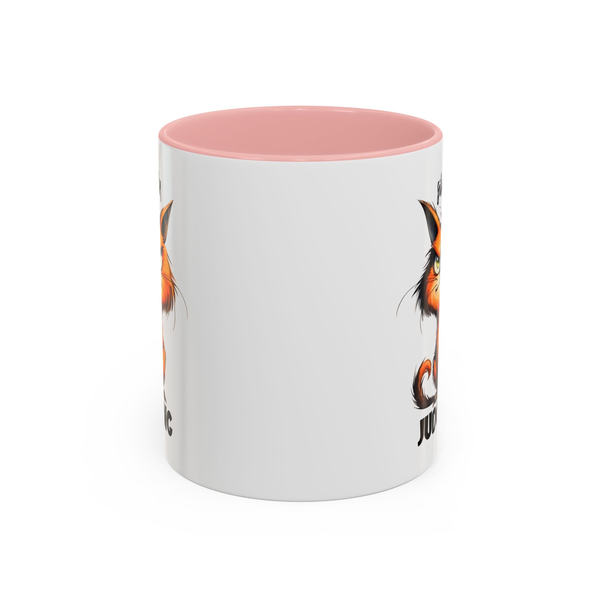 sarcasm attitude  Cat Coffee Mug - Just Judging - Perfect Gift for Cat Lovers, Pet Owners, Birthdays,  Funny Mug