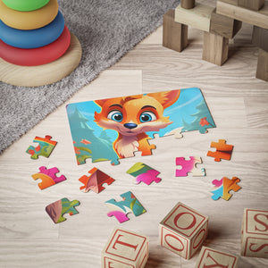 Fox Kids' Puzzle, 30-Piece | Fun Family Activity, Educational Game, christmas Gift, Creative Playtime