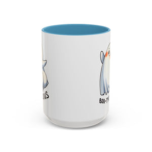 Cute Ghost Coffee Mug, Halloween Mug, Boo-tiful Gift, Funny Coffee Cup, Spooky Drinkware, Ghost Lovers Gift