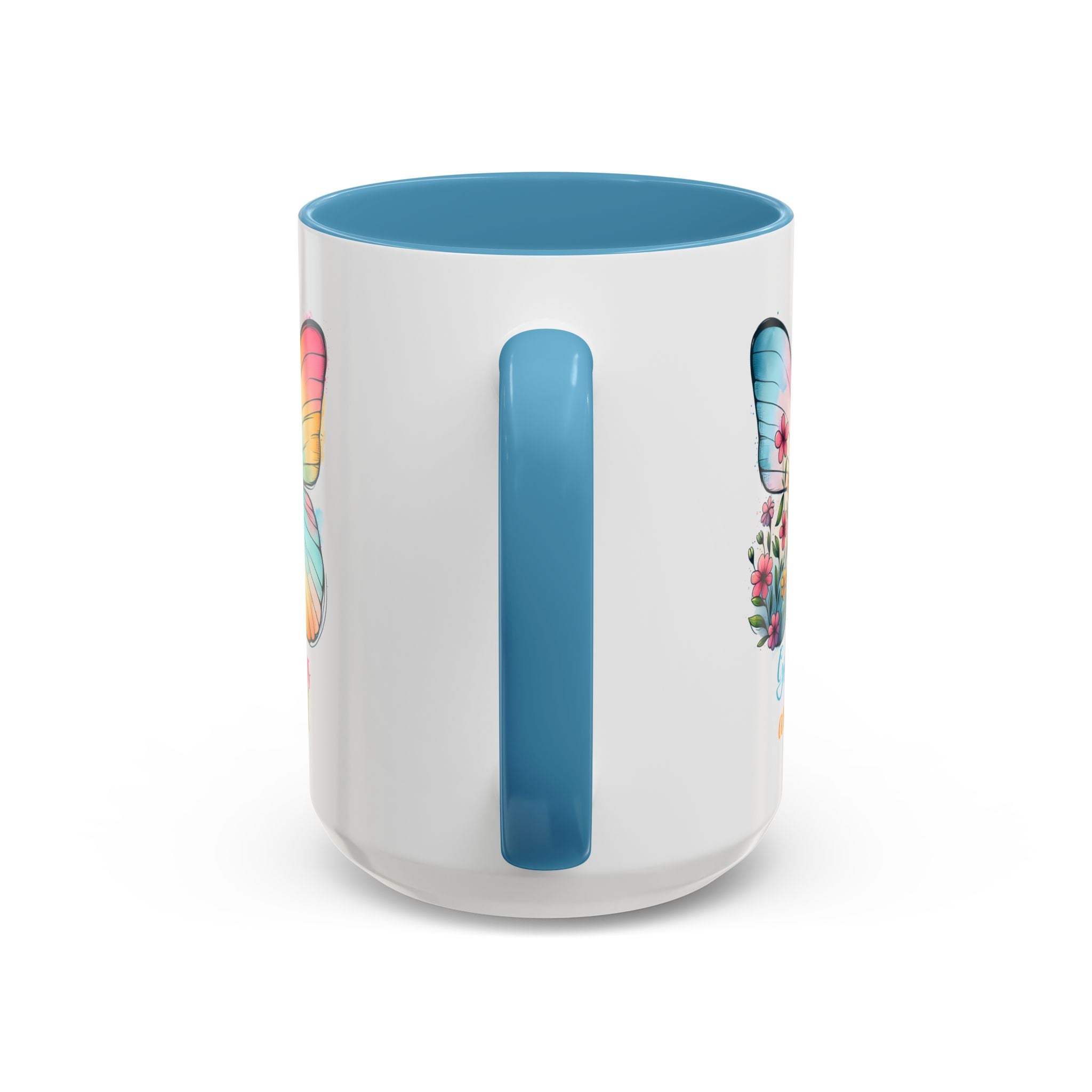 Inspirational Butterfly Coffee Mug positive vibe mental health