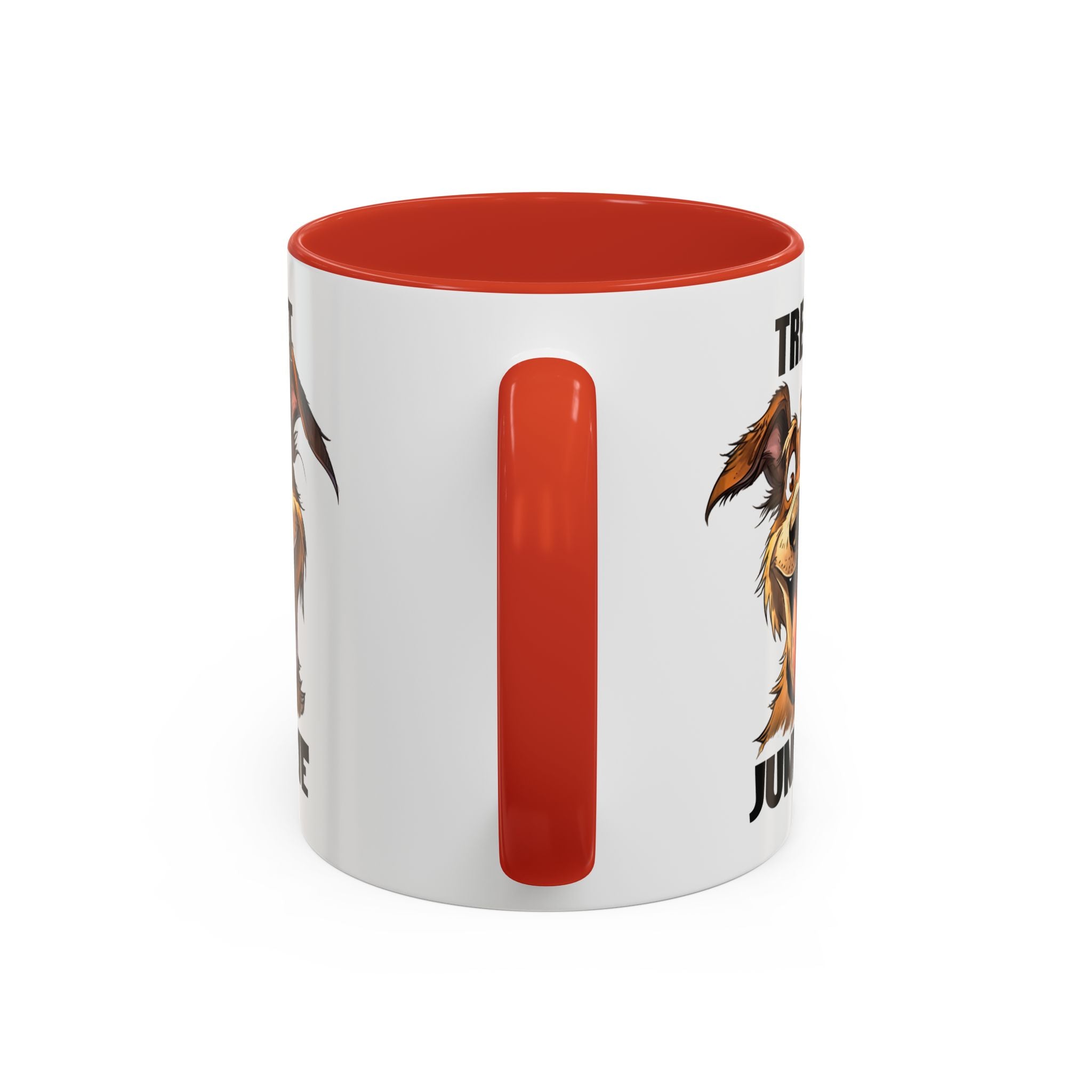 Funny Dog Lover Coffee Mug - Treat Junkie, Pet Gift, Animal Lover Cup, Dog Mom, Unique Mug for Dog Owners