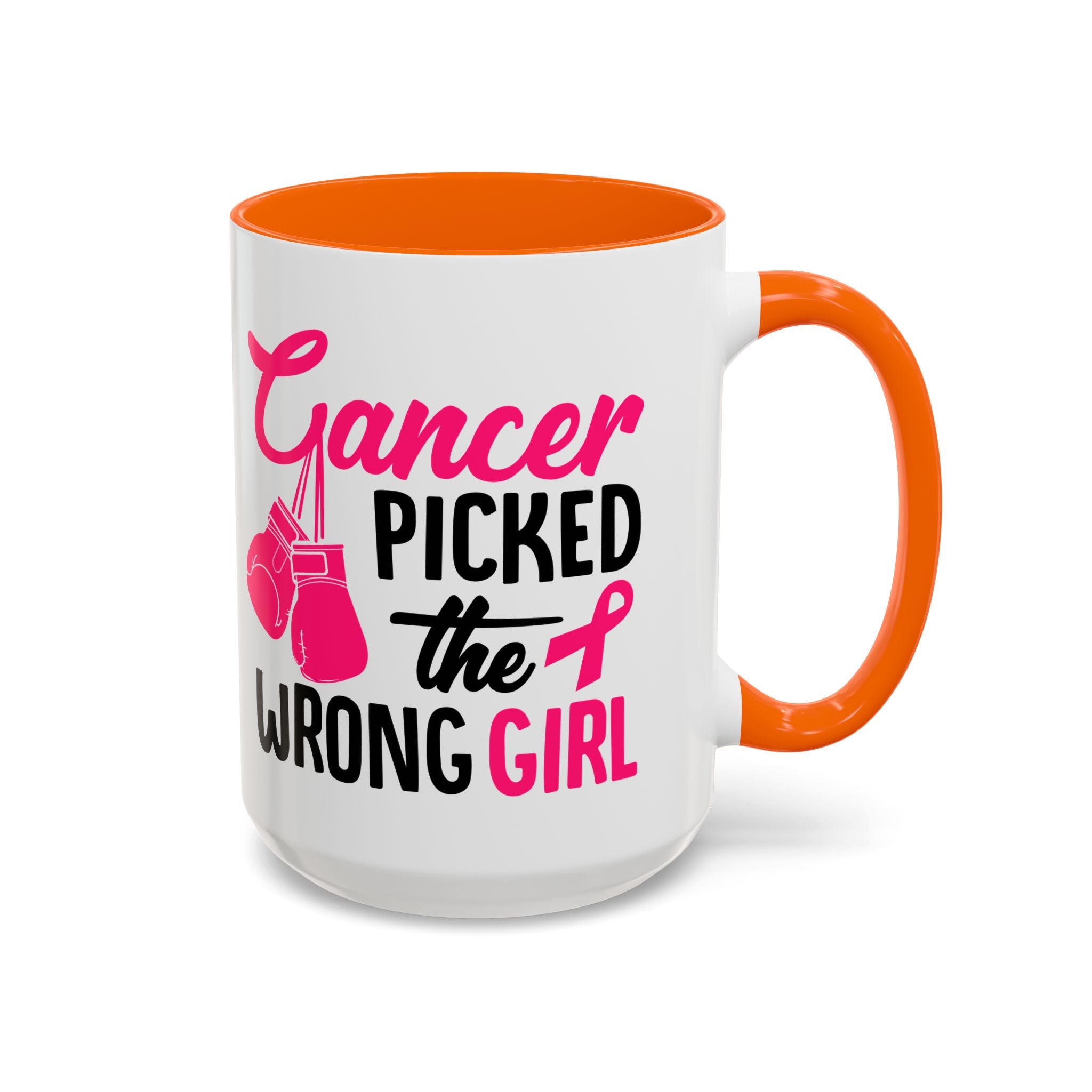 Empowering Cancer Warrior Mug, Coffee Cup for Fighters, Supportive Gift for Cancer Survivors, Inspiration for Awareness Events, [...]
