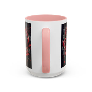 Gothic Vampire Rose Coffee Mug | Perfect for Halloween, Unique Gift, Dark Aesthetic, Gothic Decor, Horror Collectible