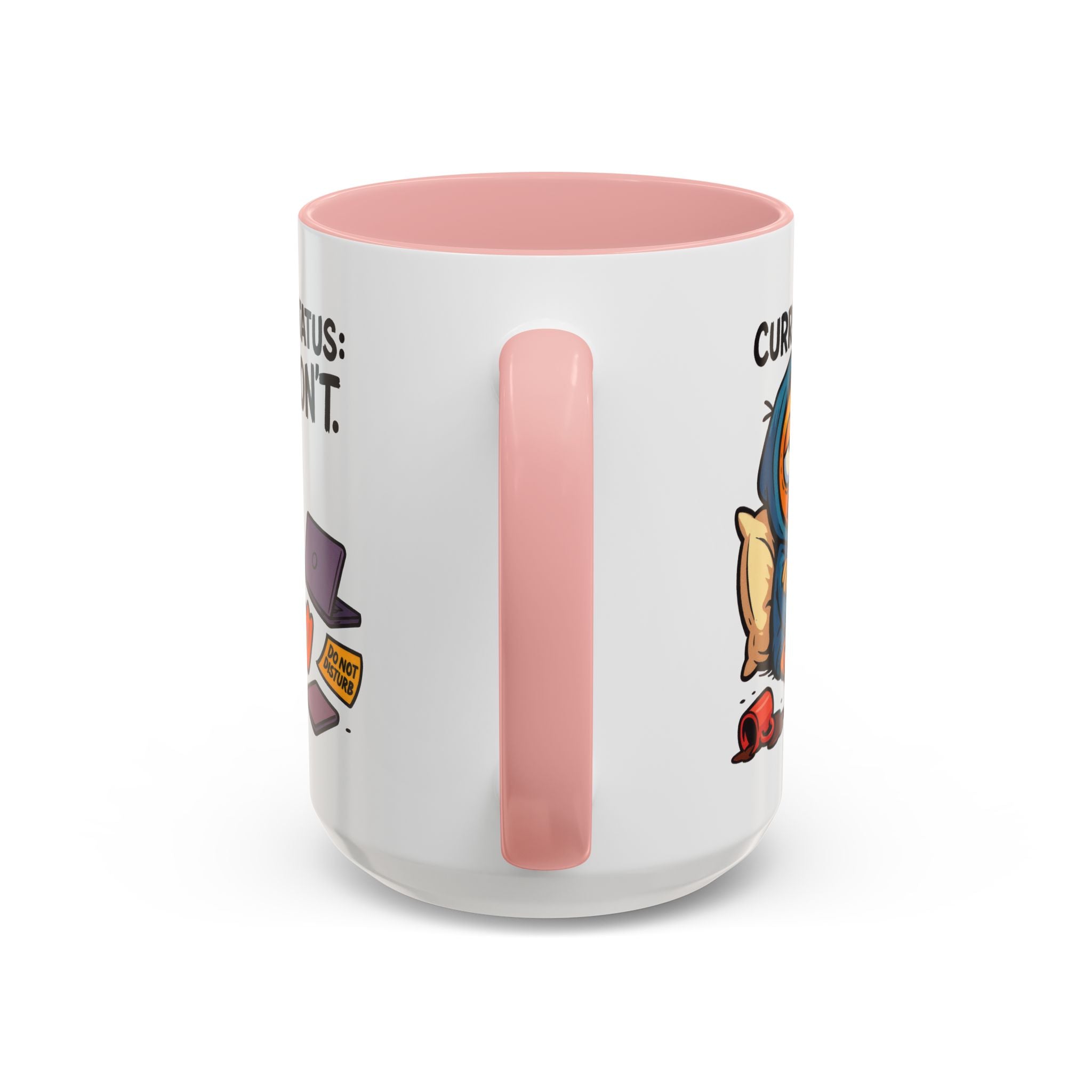 Chill Vibes Coffee Mug, Perfect for Lazy Days, Gift for Homebodies, Quirky Coffee Lover, Fun Desk Accessory, Work from Home Essentials