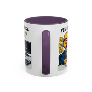 Funny Office Mug, Quirky Coffee Cup, Duck Humor Mug, Gift for Coworkers, Cute Desk Mug