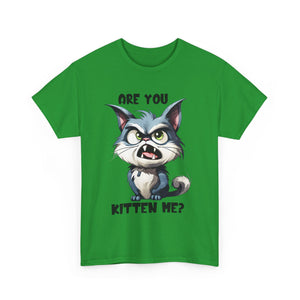 Are You Kitten Me? Cat Lover Tee, Funny T-Shirt, Gift for Cat Owners, Unisex Cotton Tee, Cute Kitten Shirt, Pet Lovers Apparel