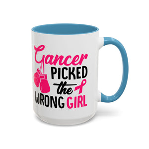 Empowering Cancer Warrior Mug, Coffee Cup for Fighters, Supportive Gift for Cancer Survivors, Inspiration for Awareness Events, [...]