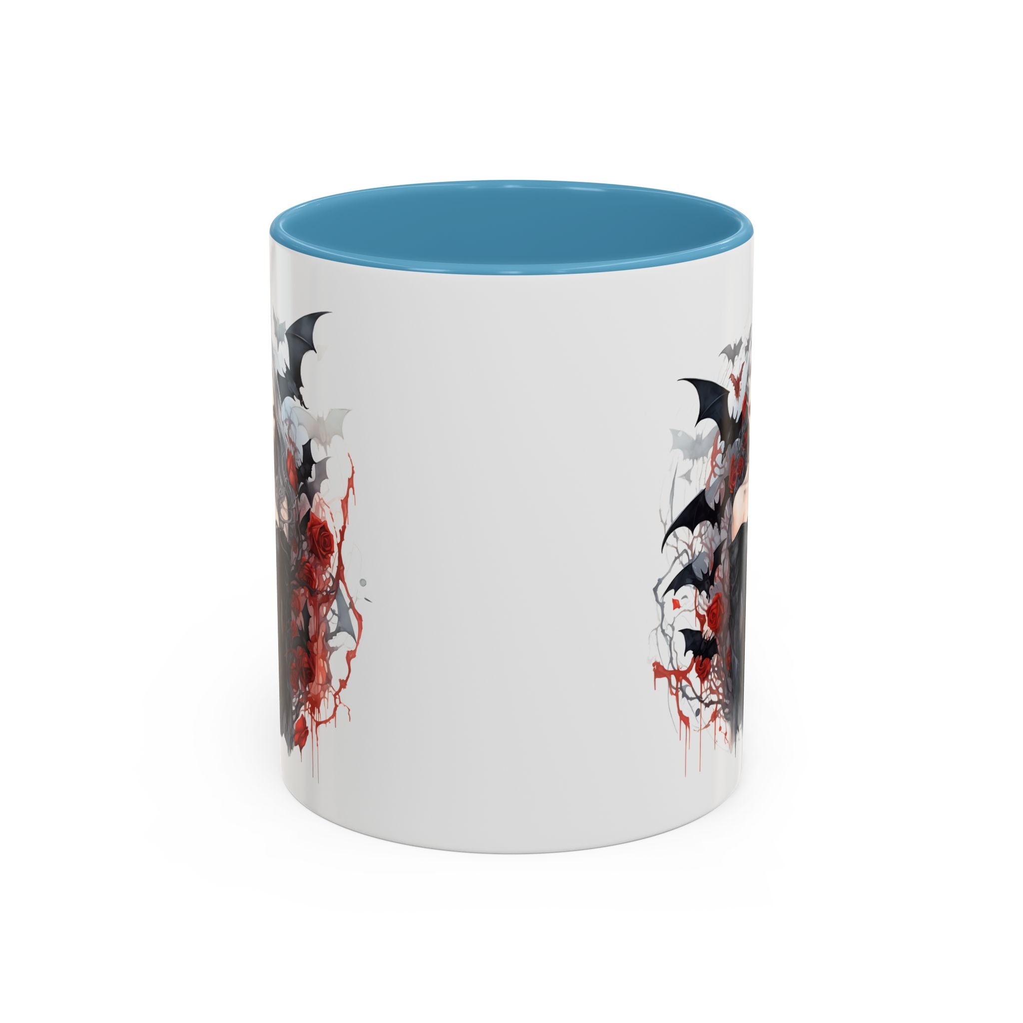 Gothic Coffee Mug, Dark Aesthetic Cup, Halloween Drinkware, Vampire Themed Gift, Horror Mug, Witchy Kitchen Decor