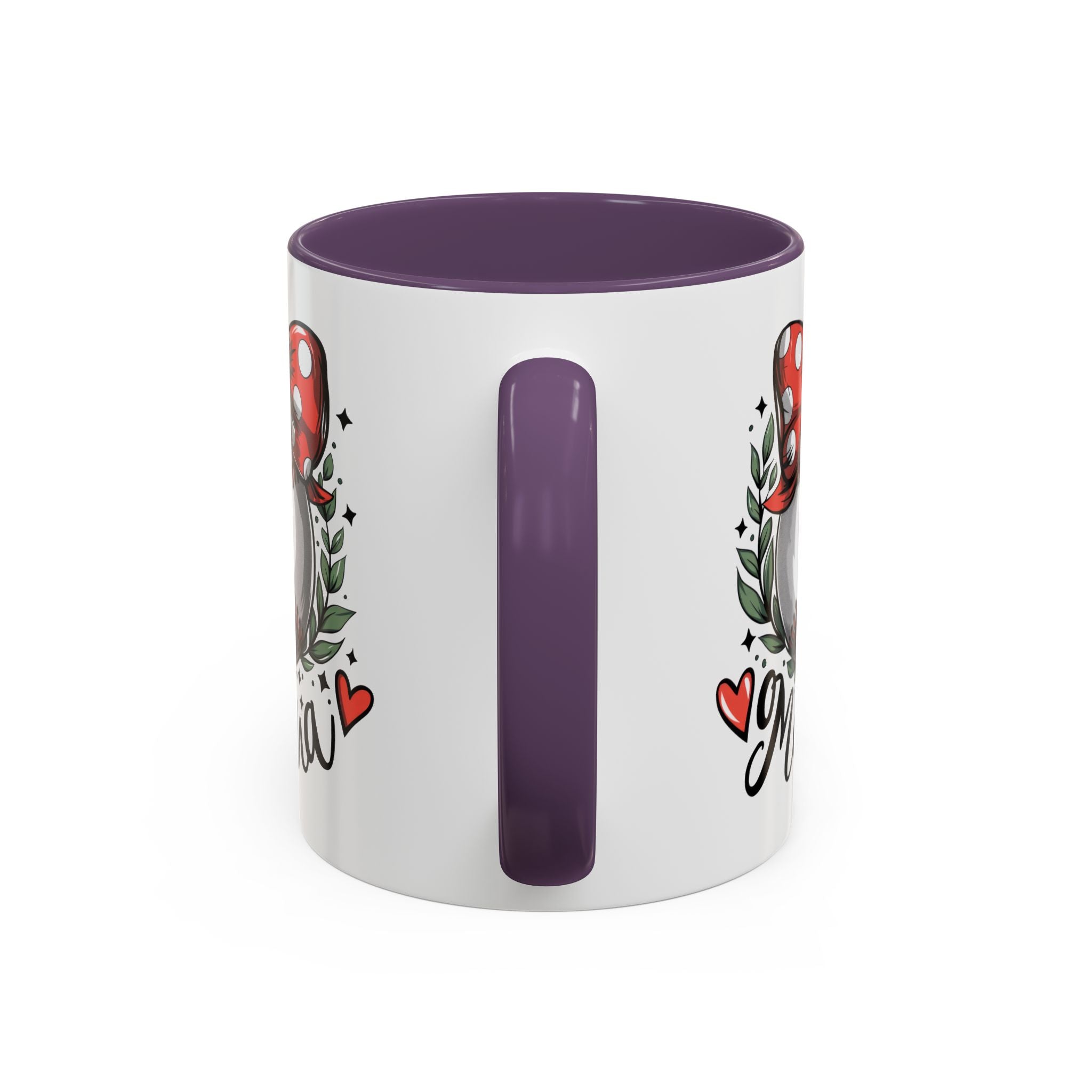 Mama's Accent Coffee Mug | Baseball & Heart Design | Gift for Mom, Mother's Day, Birthday, Coffee Lovers, Baseball Fans