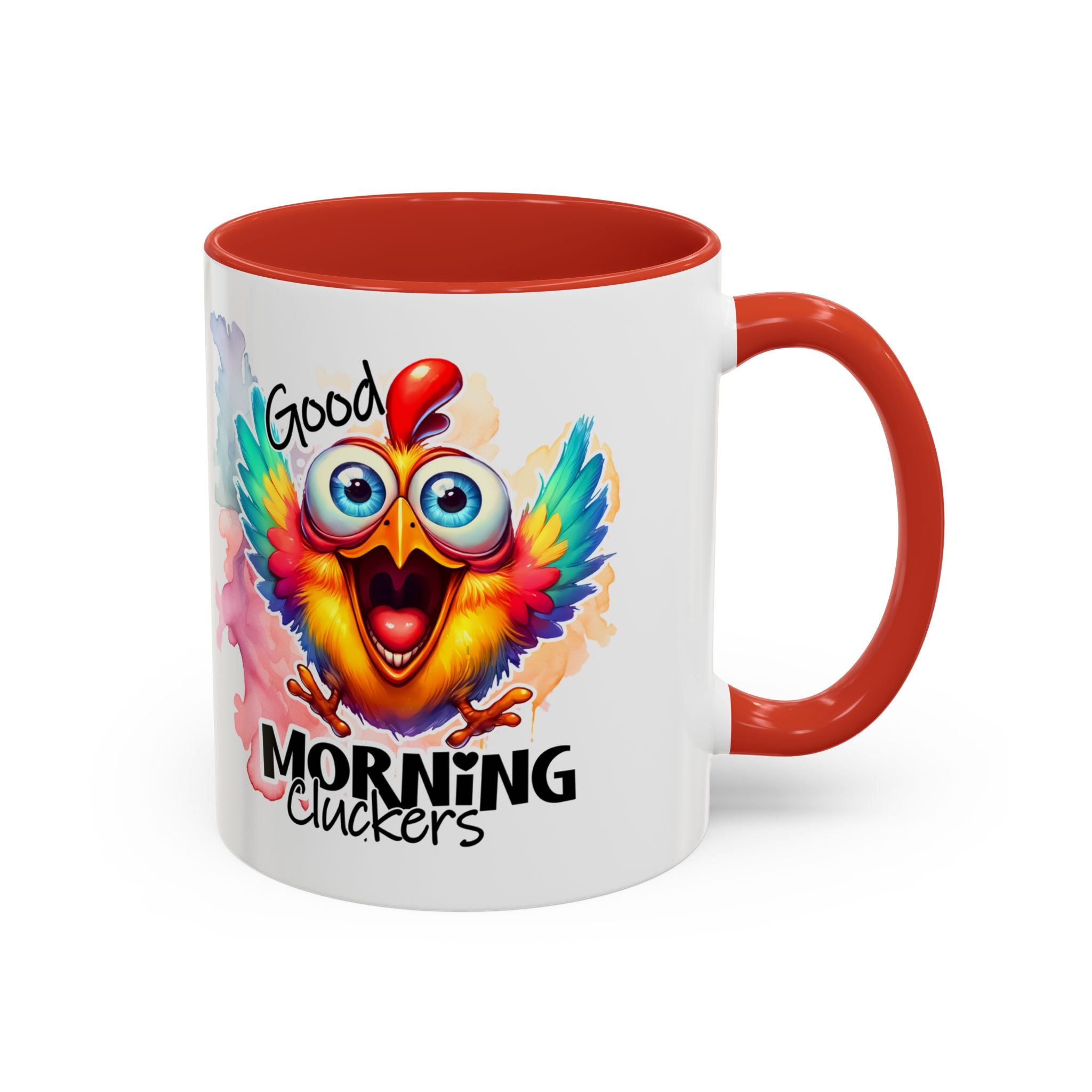 good Morning Mug with Cheerful Rooster Design - Perfect for Coffee Lovers, Gifting, Morning Routine, Kitchen Decor, Bird Enthusiasts