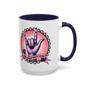 Rock 'n' Roll Accent Coffee Mug - Perfect for Music Lovers, Gift for Her, Unique Office Mug, Fun Coffee Cup, Empowering Gift Idea