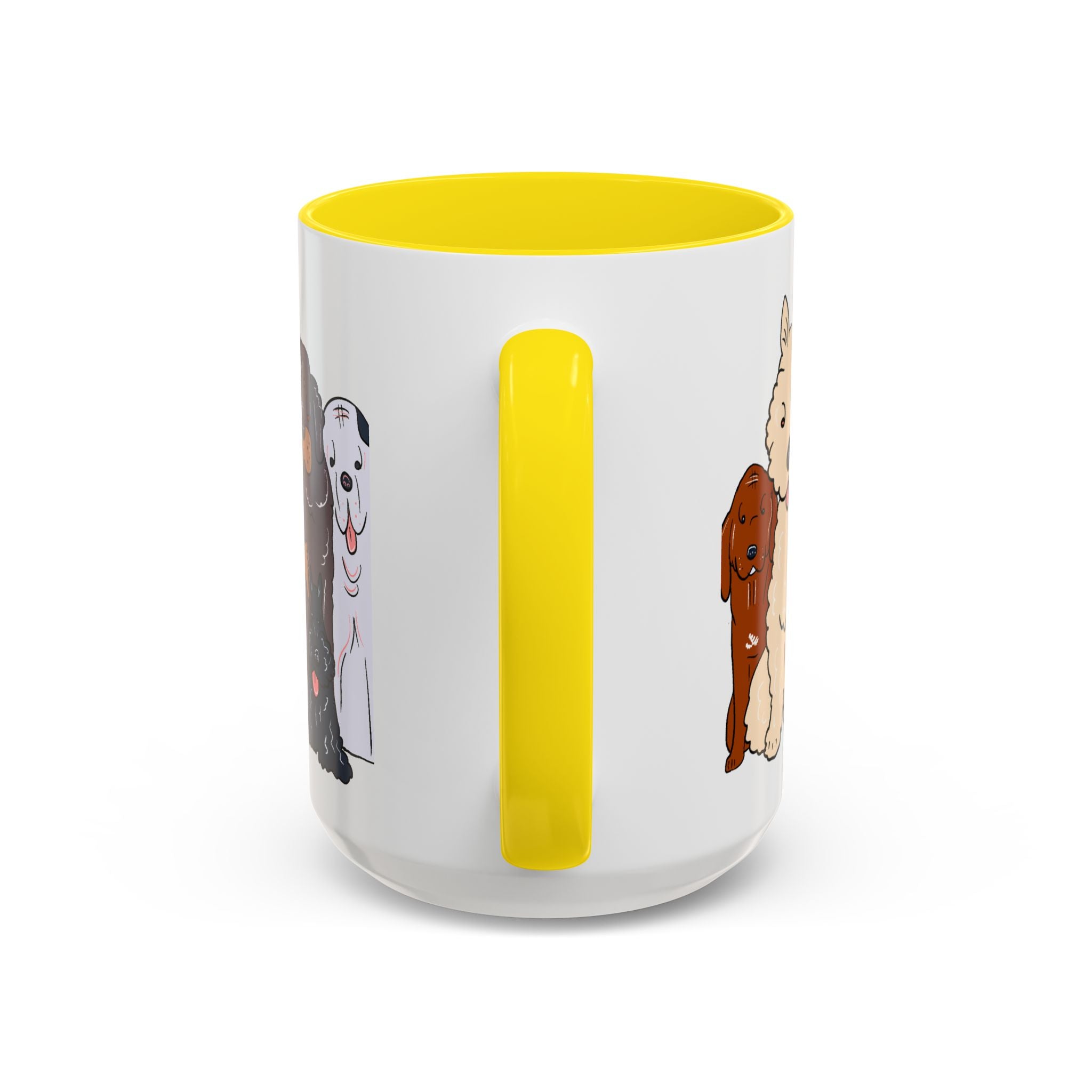 Cute Dog Breed Accent Coffee Mug, Pet Lover Gift, Canine Mug, Gifts for Dog Owners, Puppy Lover Mug