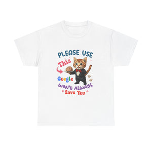 sarcasm Cat Quote Tee, Fun Cat T-Shirt, Funny Gift for Cat Lovers, Humor Shirt, Unique Pet Owner Apparel, Cute Pet Humor