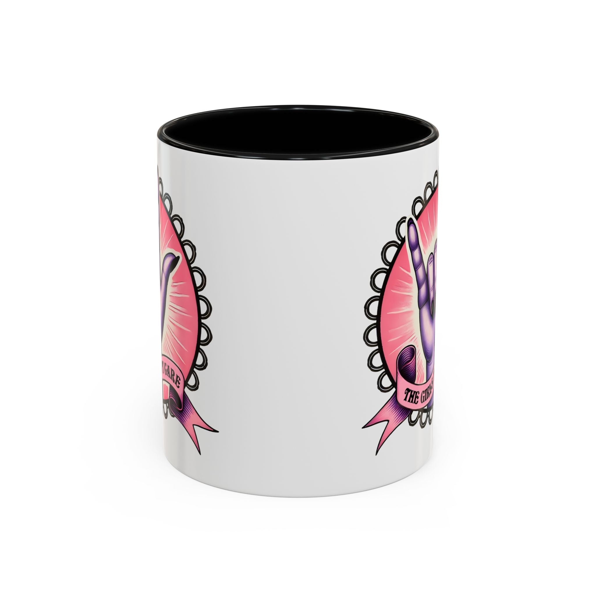 Rock 'n' Roll Accent Coffee Mug - Perfect for Music Lovers, Gift for Her, Unique Office Mug, Fun Coffee Cup, Empowering Gift Idea
