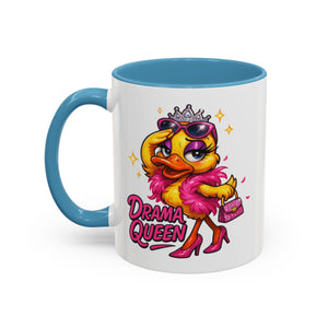 Drama Queen Coffee Mug, Funny Mug for Her, Gift for Drama Lovers, Sassy Office Mug, Unique Present for Birthdays