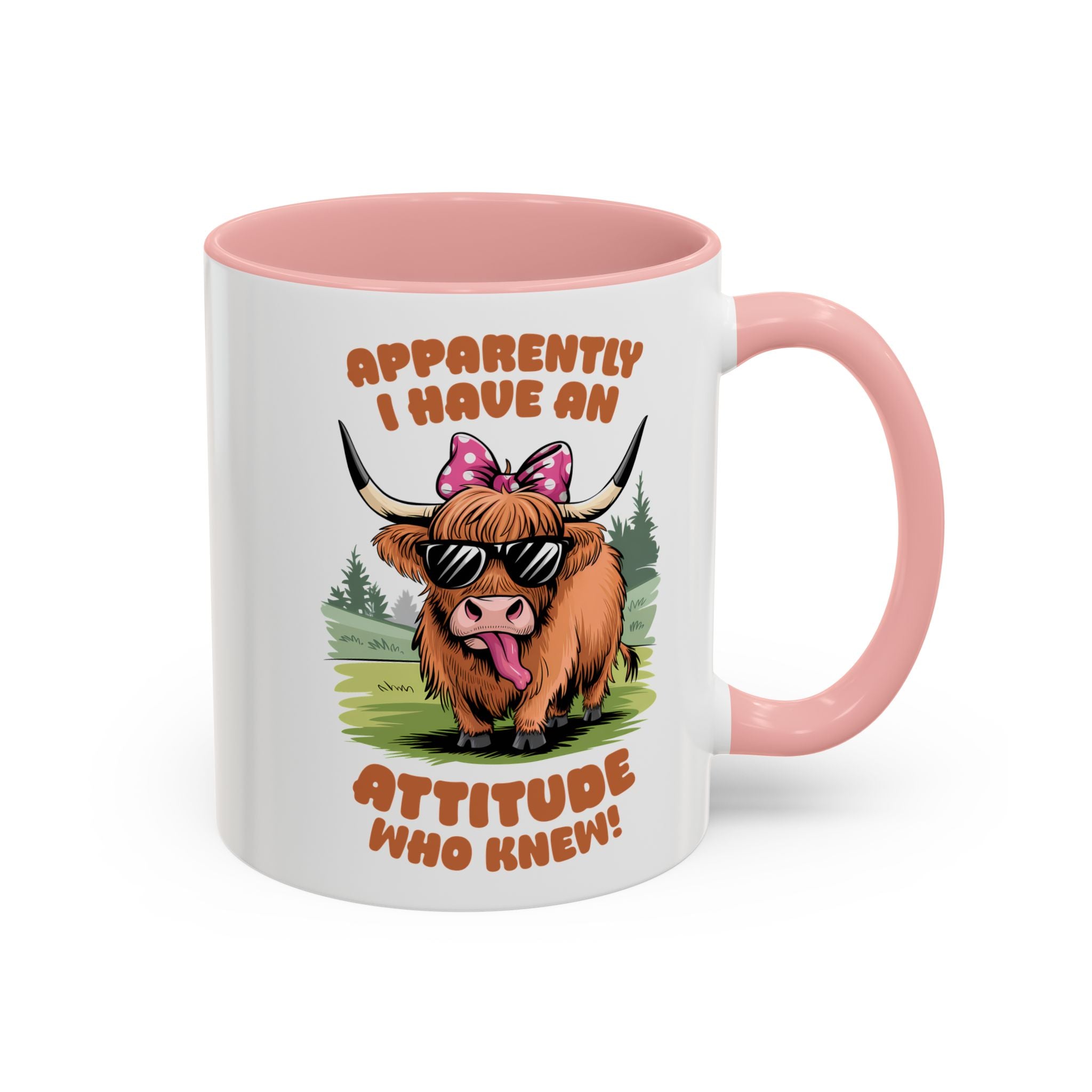 Fun Attitude Coffee Mug - Perfect Gift for Animal Lovers cow farm humor