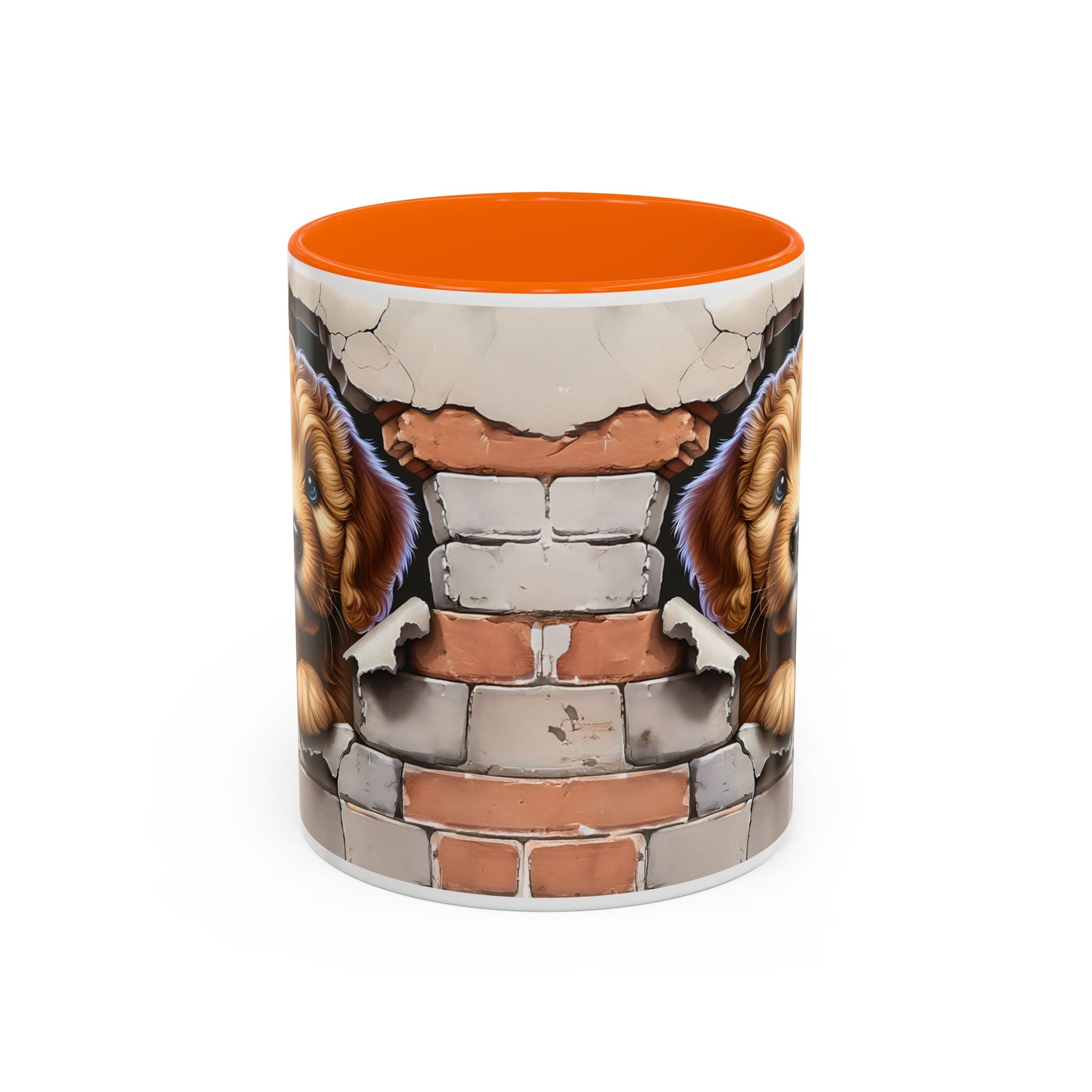 Cute Dog Accent Coffee Mug - Perfect Gift for Pet Lovers, Animal Lovers, Home Decor, Coffee Lovers, Unique Kitchenware