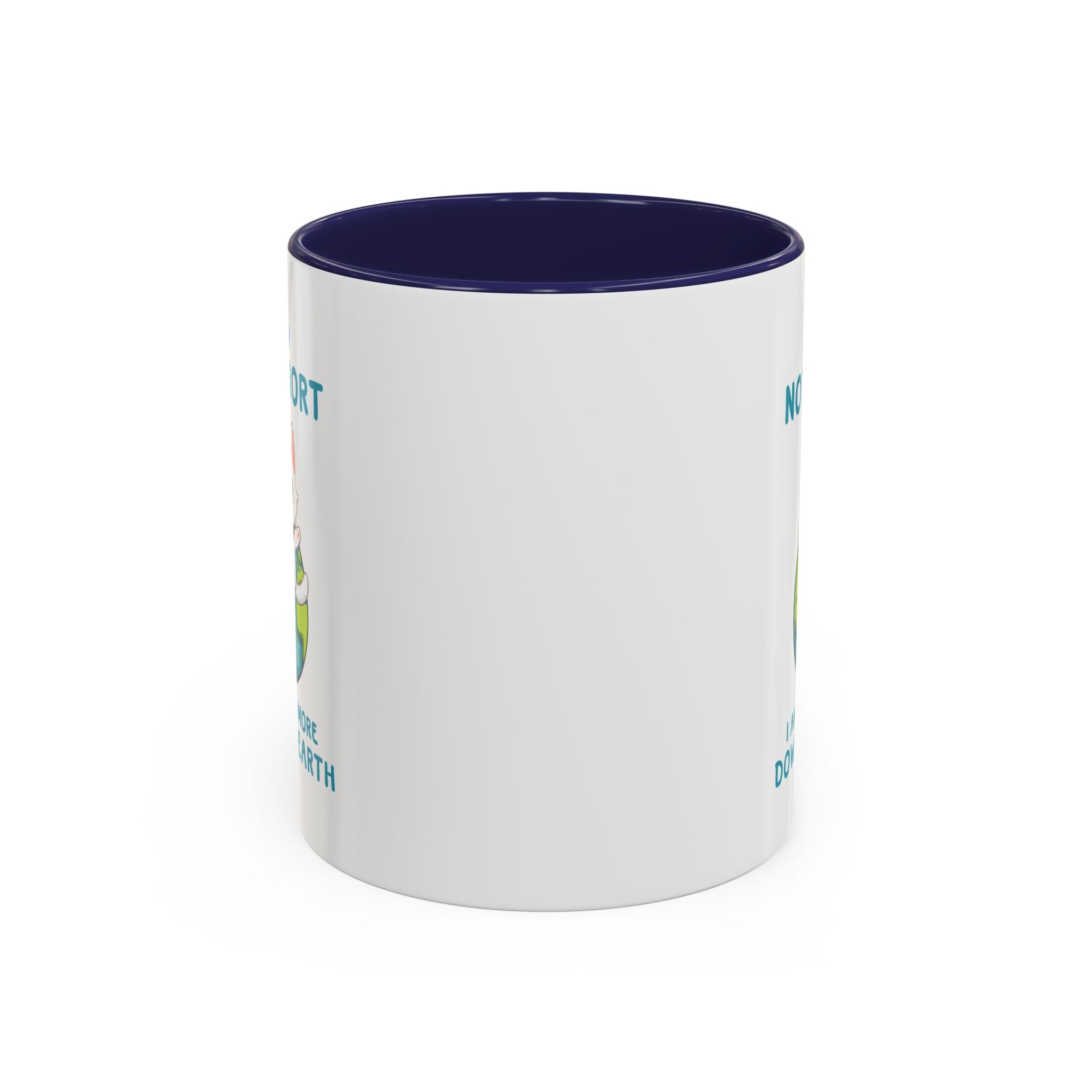 Cute Down to Earth Cat Coffee Mug - Perfect Gift for Cat Lovers