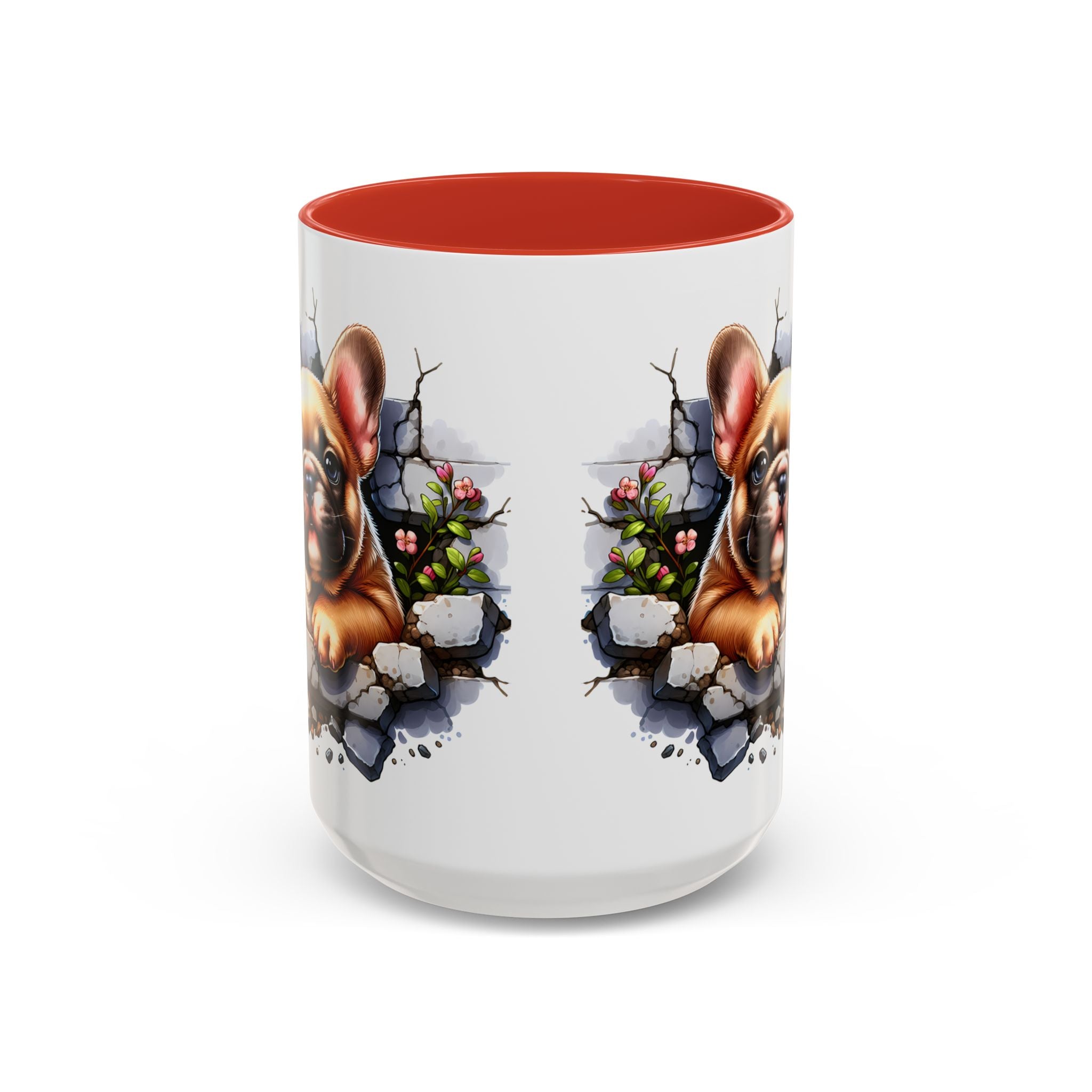 Charming Dog-Themed Coffee Mug, Perfect for Pet Lovers, Gift for Dog Owners, Cute French Bulldog Art, Ideal for Birthdays and Holidays