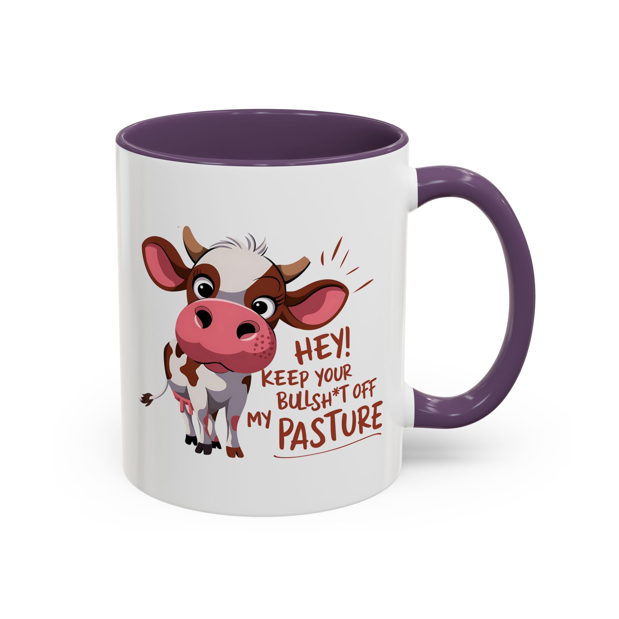 Funny Cow Coffee Mug – Perfect Gift for Farmers, Cow Lovers, Humor Fans, Cute Kitchen Decor, Office Coffee Cup