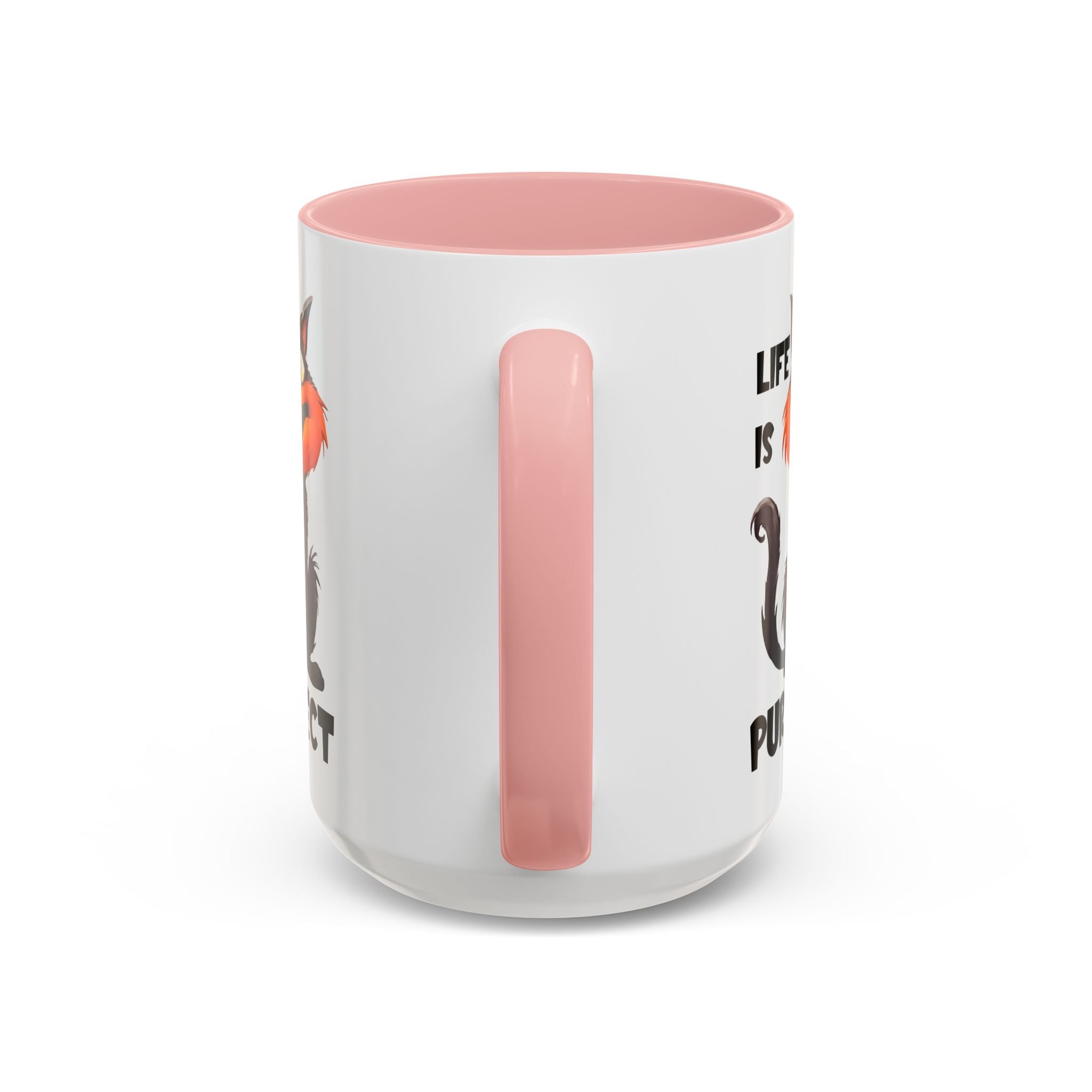 Purrfect Cat Accent Coffee Mug, Cat Lover Gift, Funny Drinkware, Cute Kitchen Accessory, Pet Owner Mug, Unique Gift Idea
