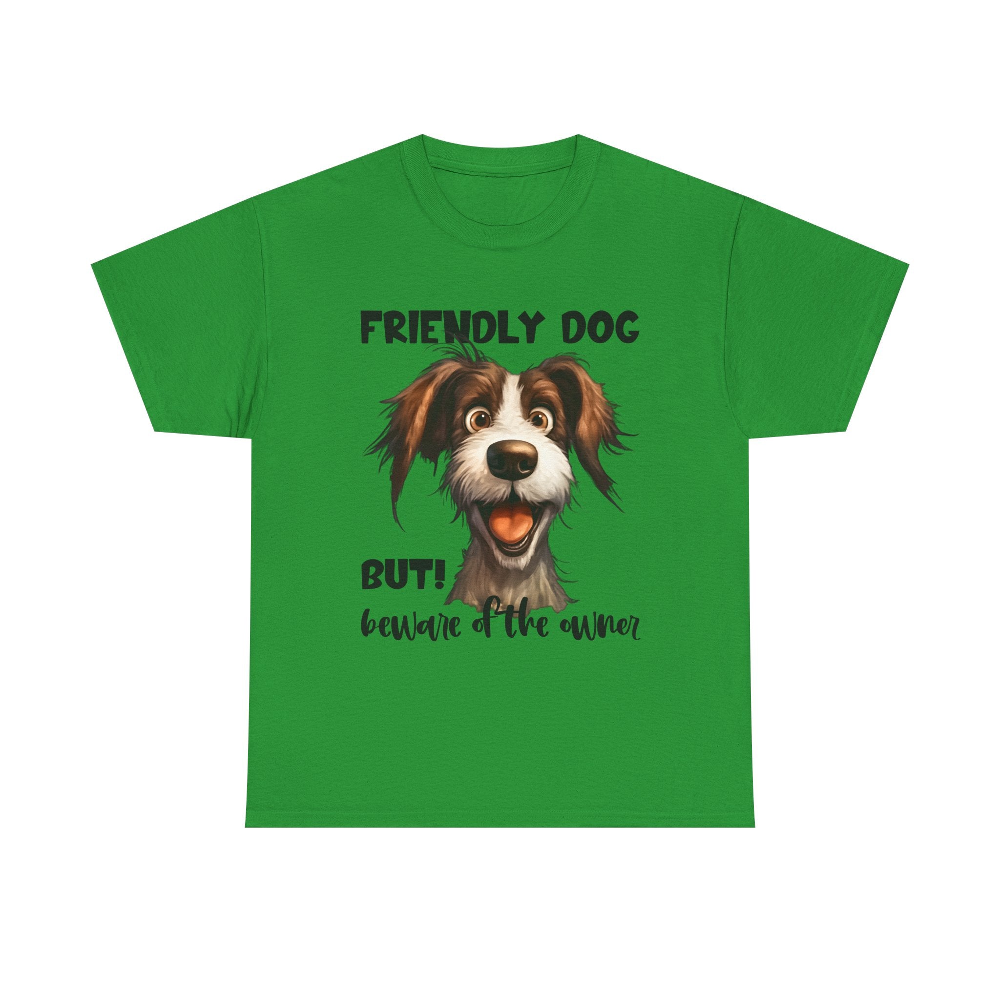 Friendly Dog Unisex Tee - Perfect for Pet Lovers, Gifts for Dog Owners, Casual Wear, Birthday Gifts, Dog-Themed Apparel