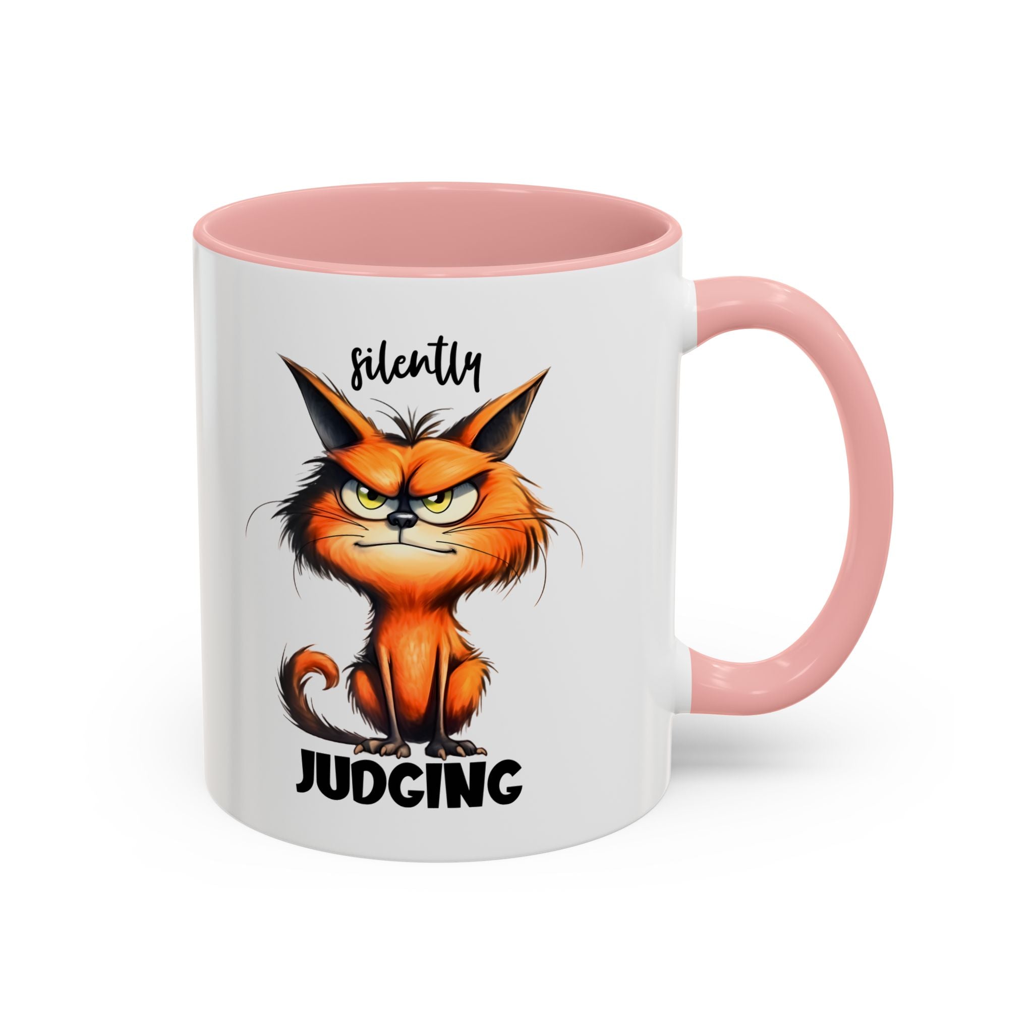 sarcasm attitude  Cat Coffee Mug - Just Judging - Perfect Gift for Cat Lovers, Pet Owners, Birthdays,  Funny Mug
