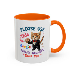 fancy sarcasm Cat Coffee Mug, Funny Cat Mug, Gifts for Cat Lovers, Unique Coffee Cup,