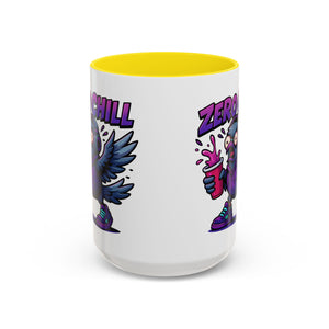 Zero Chill Accent Coffee Mug - Fun Ceramic Cup for Coffee Lovers, Unique Gift for Friends, Quirky Drinkware, Perfect for Birthdays, [...]