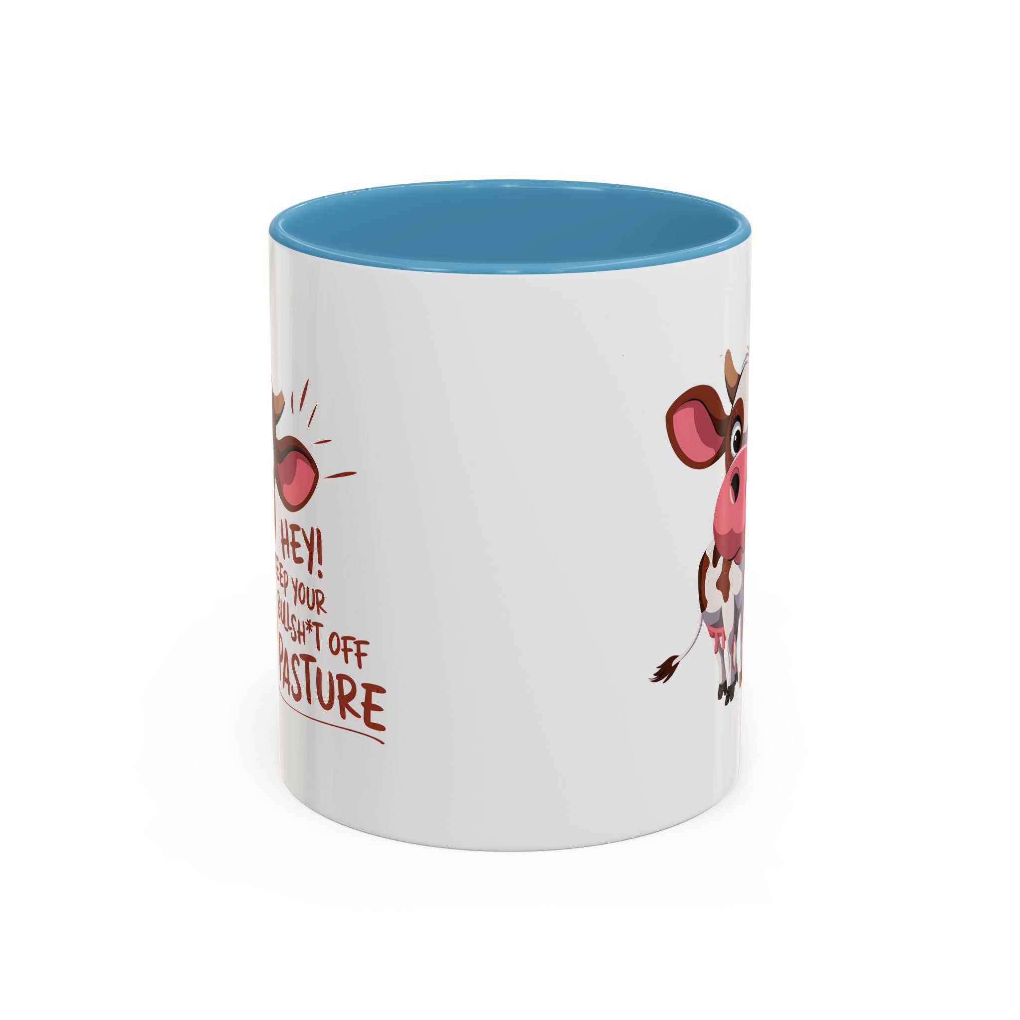 Funny Cow Coffee Mug – Perfect Gift for Farmers, Cow Lovers, Humor Fans, Cute Kitchen Decor, Office Coffee Cup