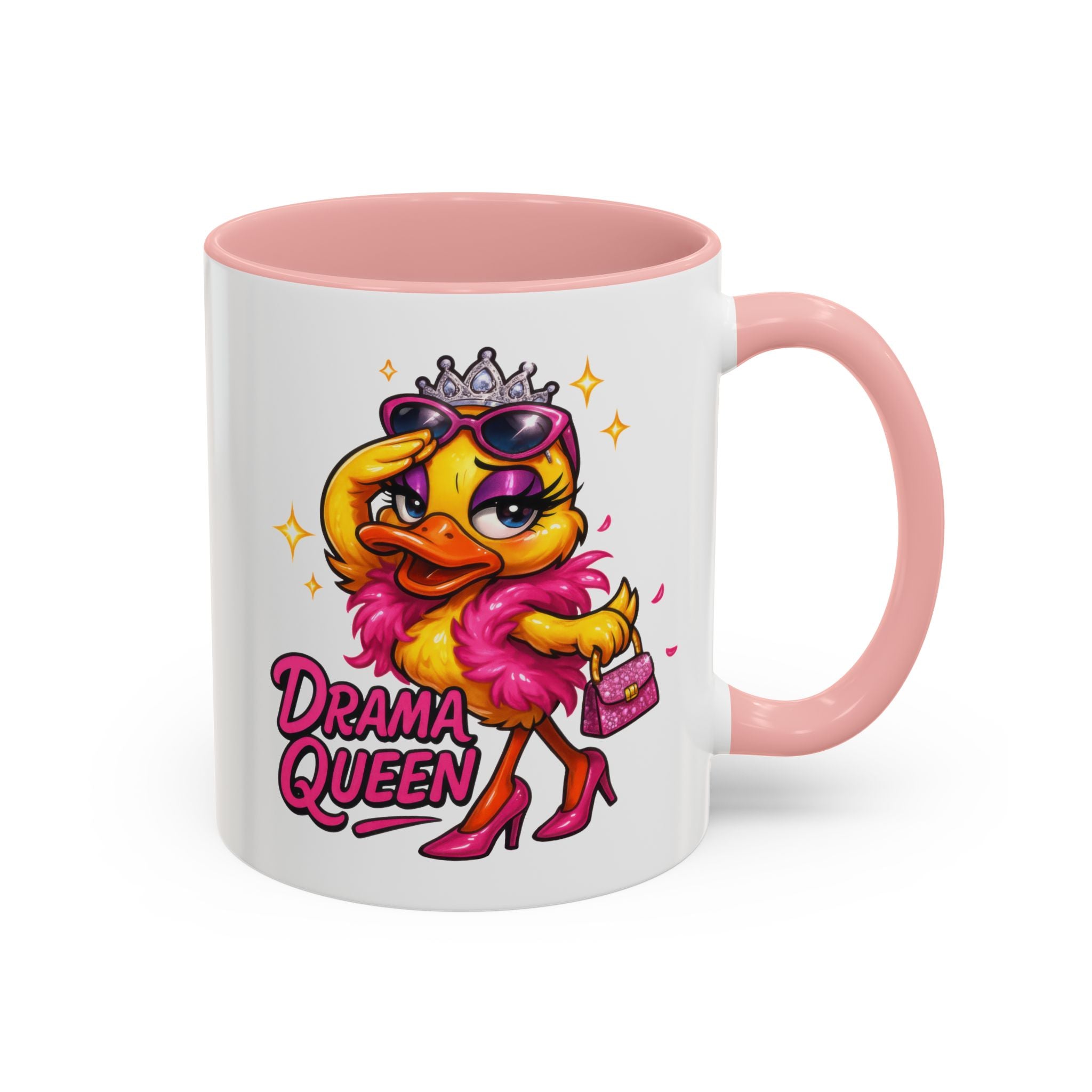 Drama Queen Coffee Mug, Funny Mug for Her, Gift for Drama Lovers, Sassy Office Mug, Unique Present for Birthdays