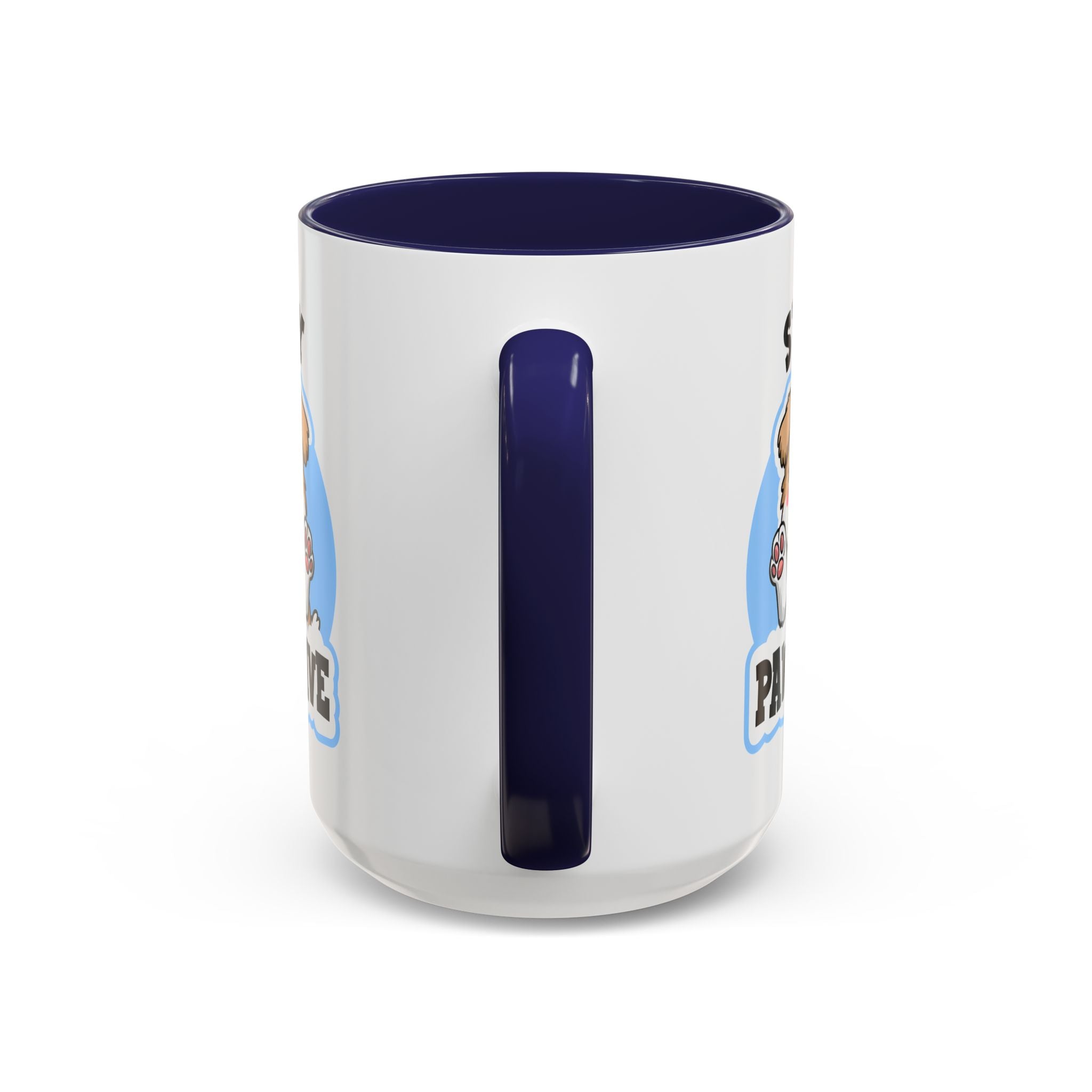 Cute Stay Pawsitive Coffee Mug - Perfect Gift for Dog Lovers mental health