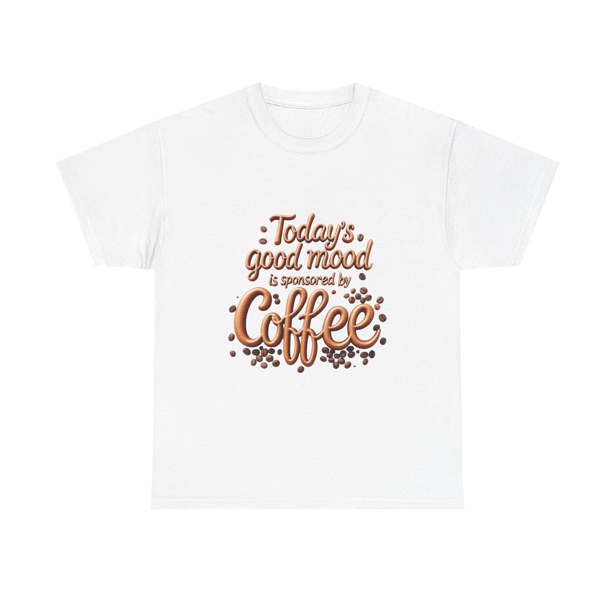Coffee Mood Unisex Tee - Today's Good Mood Tee, Coffee Lover Shirt, Funny Gift for Him or Her, Casual Wear, Birthday Party Top