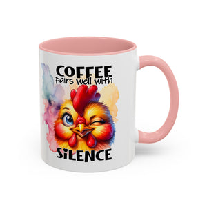 attitude Coffee Mug, Funny Chickens, Perfect Gift for Coffee Lovers, Kitchen Decor, Unique Drinkware, Morning Vibes