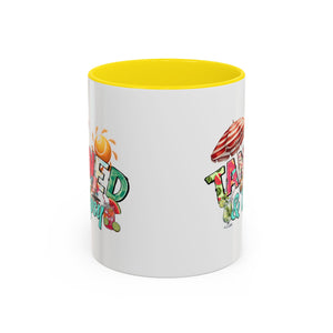 Tanned & Tipsy Accent Coffee Mug - Perfect for Summer Vibes & Beach Lovers party