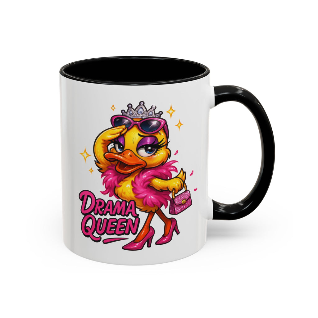 Drama Queen Coffee Mug, Funny Mug for Her, Gift for Drama Lovers, Sassy Office Mug, Unique Present for Birthdays