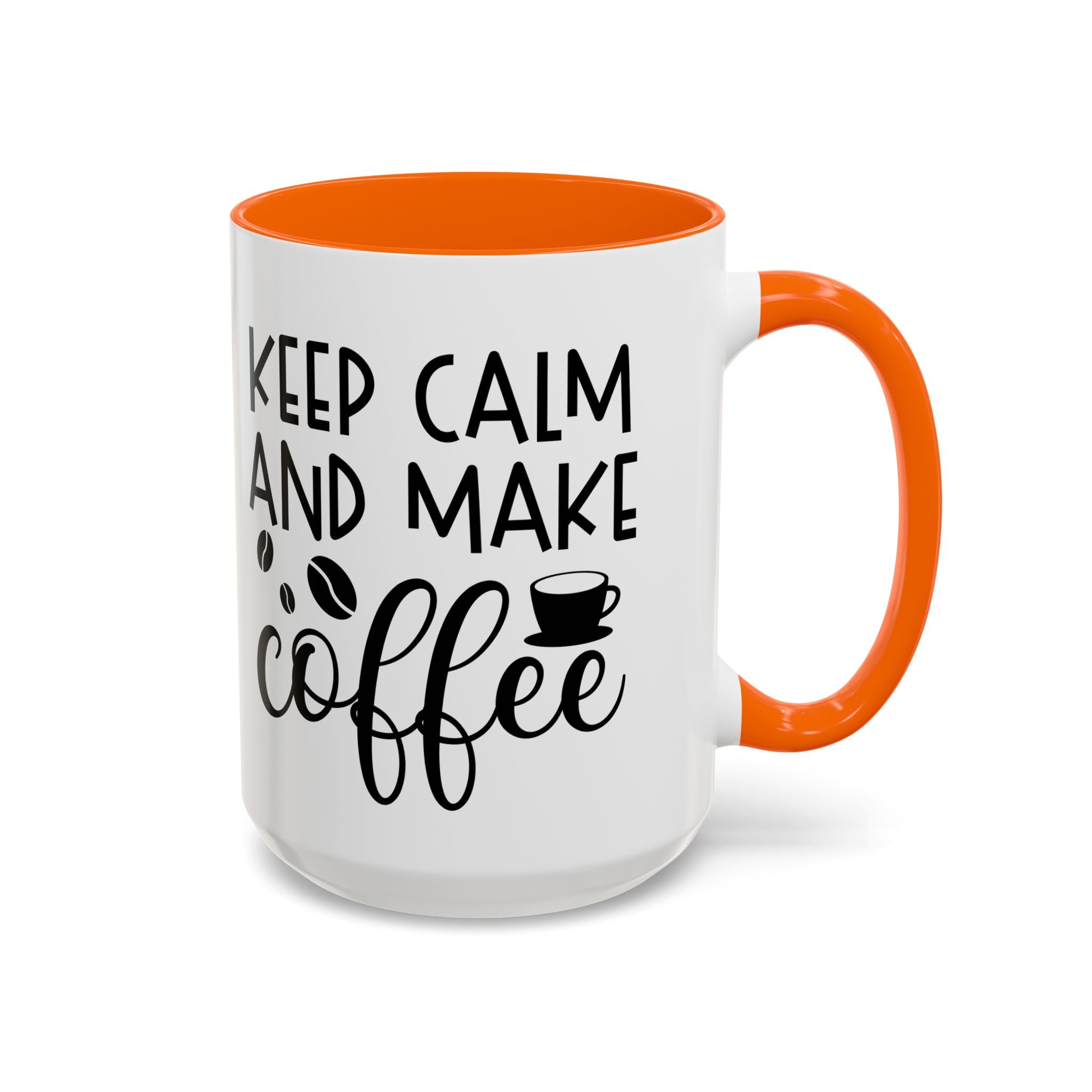 Keep Calm Coffee Mug - Fun Gift for Coffee Lovers, Kitchen Decor, Motivational Drinkware, Homebrew Enthusiast, Daily Motivation