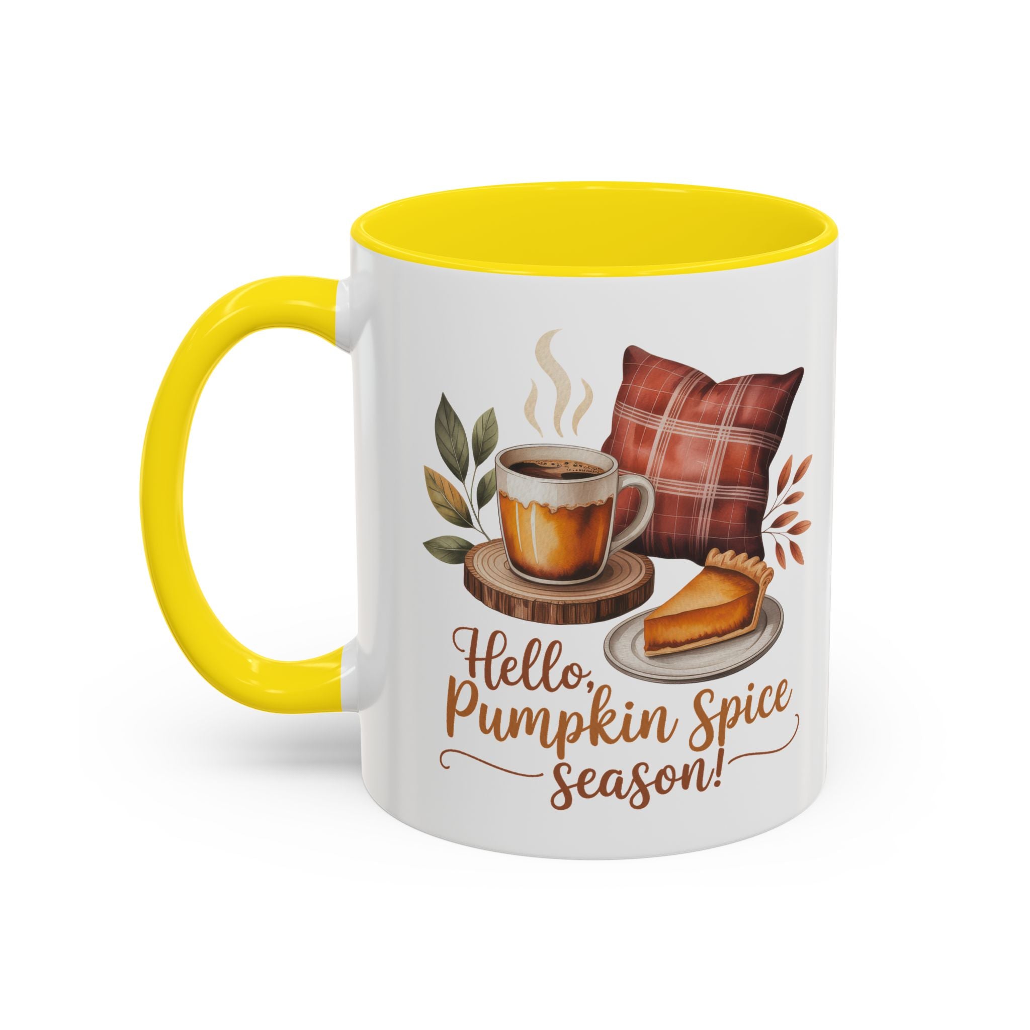 Pumpkin Spice Season Coffee Mug cozy fall weather treat
