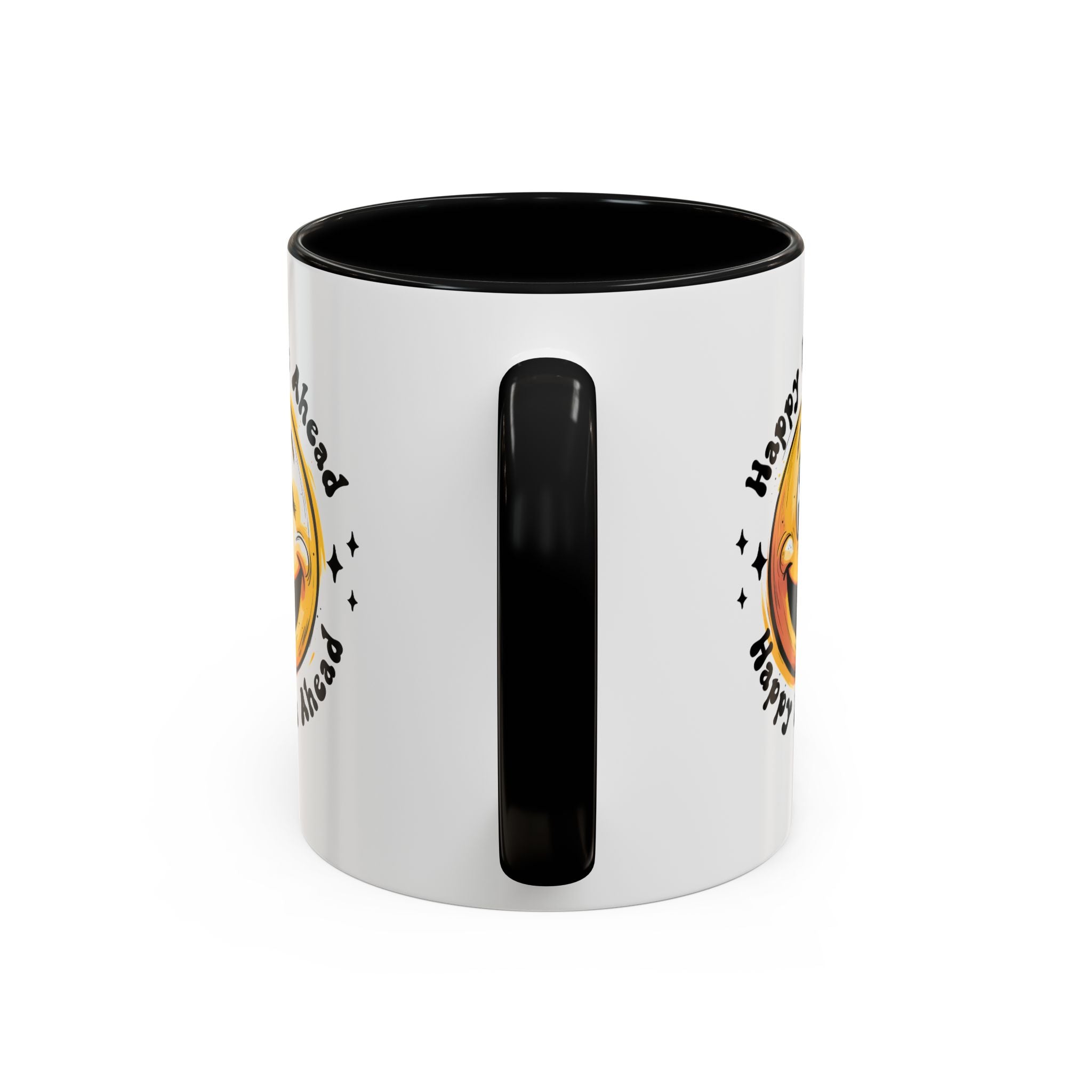 Happy Days Ahead Coffee Mug - Smiley Face Design - 11oz & 15oz