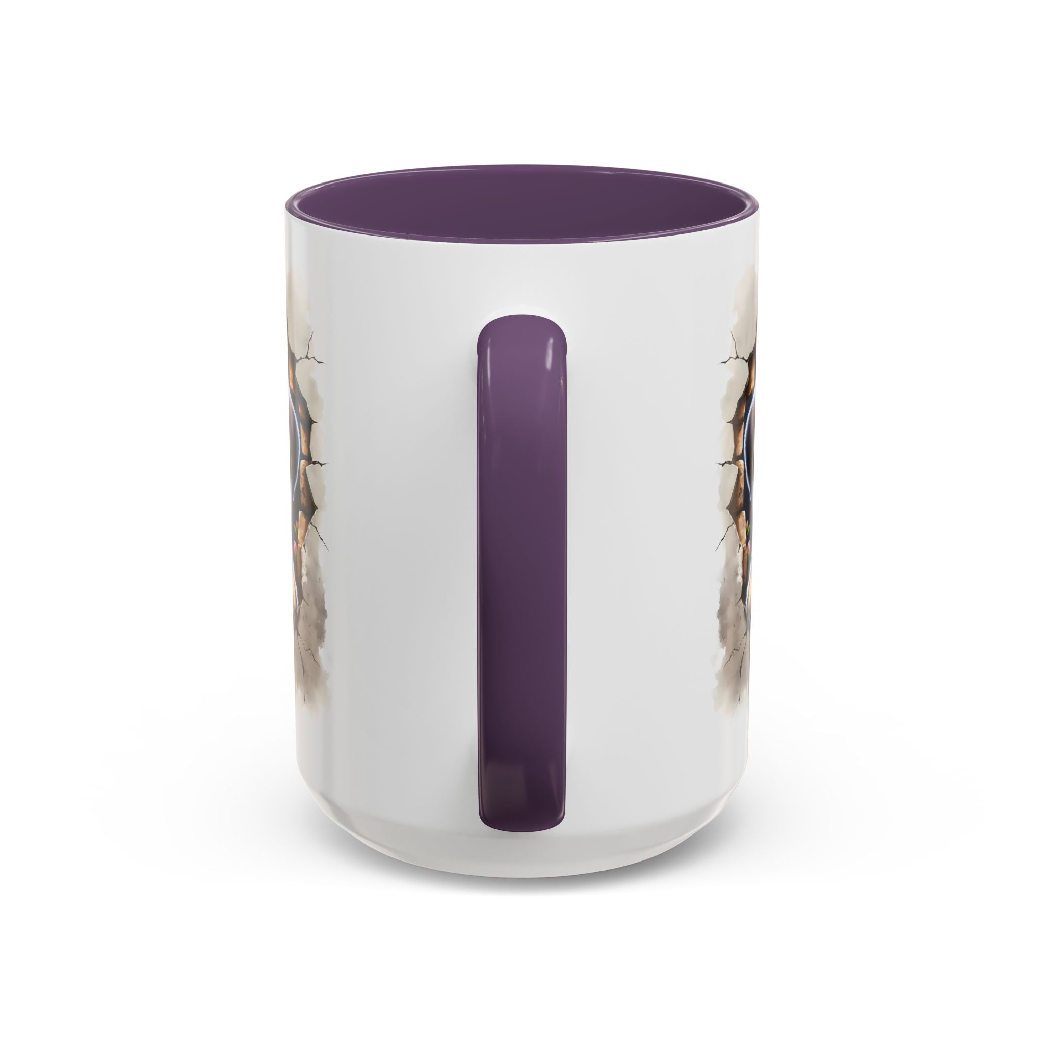 Pug In A Wall Coffee Mug - Cozy Ceramic Cup for Dog Lovers - Cute Pet Gift for Birthdays, Anniversaries, and Holidays