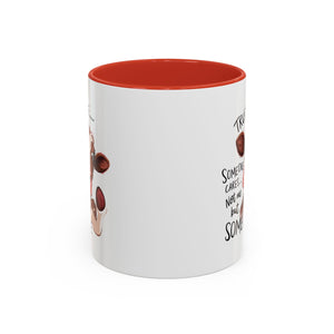 Funny Cow Accent Coffee Mug - Trust Me, Someone Cares attitude sassy animal lover