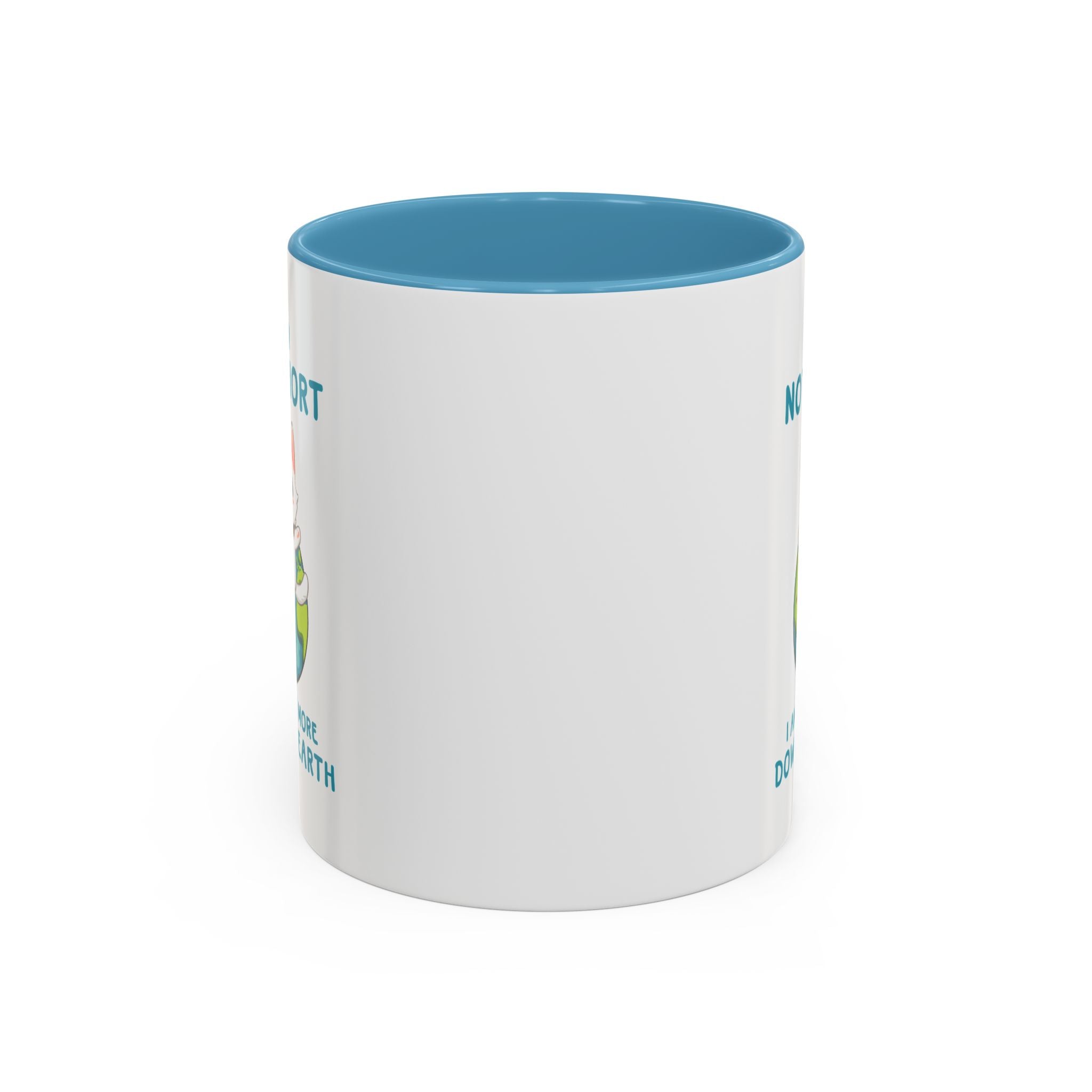 Cute Down to Earth Cat Coffee Mug - Perfect Gift for Cat Lovers