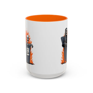 Funny Grim Reaper Coffee Mug - Perfect for Halloween, Gift for Friends, Quirky Kitchen Decor, Novelty Drinkware