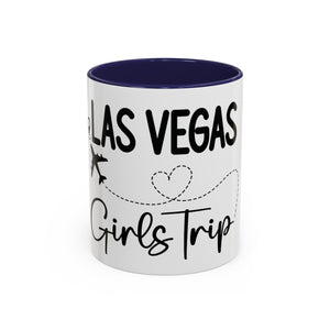 Las Vegas girls trip Accent Coffee Mug (11, 15oz) by the x m world