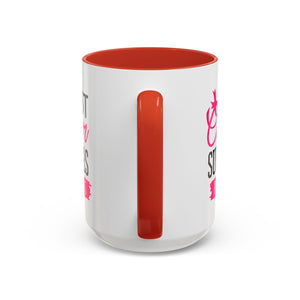 Breast Cancer Survivors Coffee Mug, Inspirational Cancer Gift, Supportive Awareness Mug, Gift for Survivors, Encouraging Morning Coffee